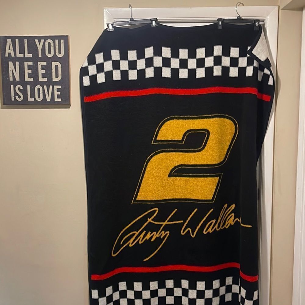 Rusty Wallace blanket - Picture 2 of 5